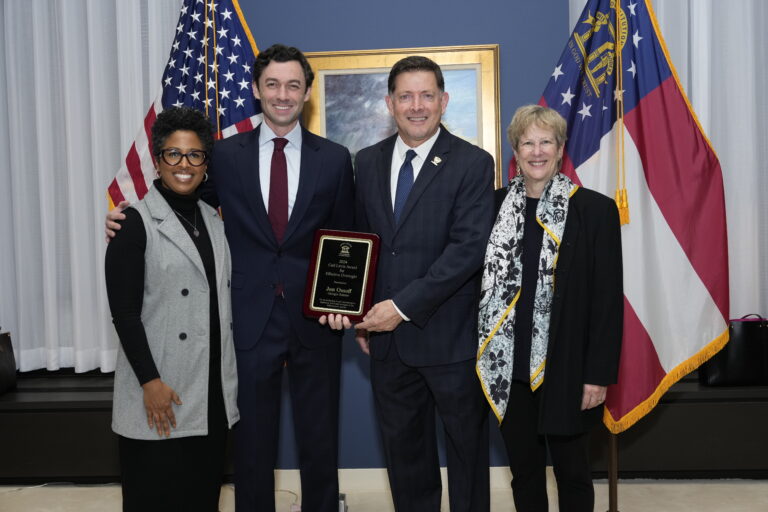 2024 Carl Levin Center Award to Senator Jon Ossoff